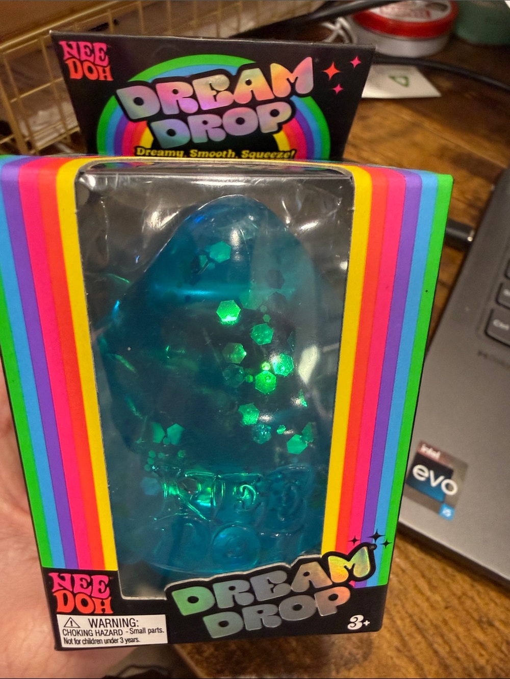 NWT NeeDoh Dream Drop-Blue